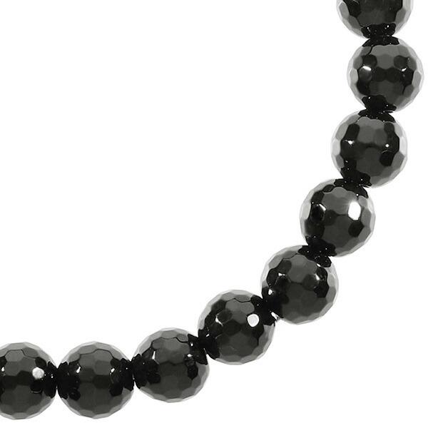オニキス ミラーボール カット ブレスレット 6mm 16.5〜17.5cm S〜L