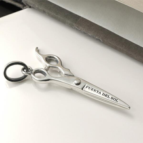 PUERTA DEL SOL ハサミ ペンダントトップ ネックレス シルバー
