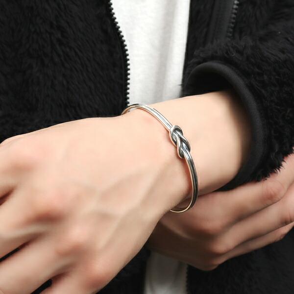 シルバー ノットデザイン ブレスレット SYMPATHY OF SOUL （シンパシーオブソウル） Large Horseshoe