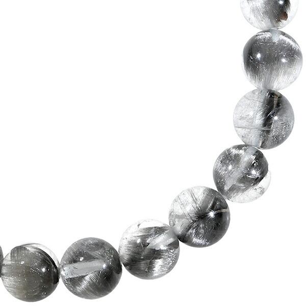 プラチナルチル ブレスレット 7.7mm 17cm レディースM サイズ 天然石  