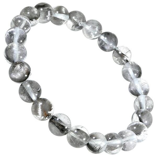 プラチナルチル ブレスレット 7.7mm 17cm レディースM サイズ 天然石  