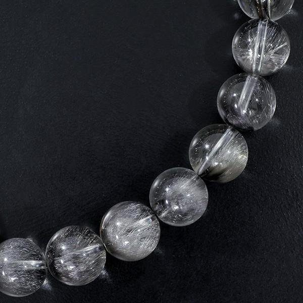 プラチナルチルクォーツ ブレスレット 10A グレード 10mm 18cm