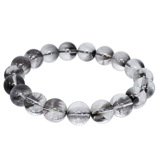プラチナルチルクォーツ ブレスレット 10A グレード 10mm 18cm 天然石