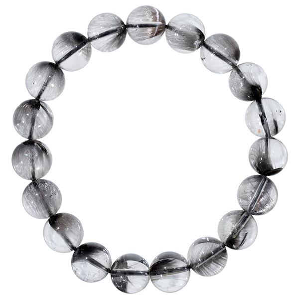 プラチナルチルクォーツ ブレスレット 10A グレード 10mm 18cm 天然石