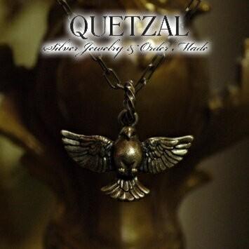 ケツァール ペンダントトップ メンズ ブランド シルバー ピース