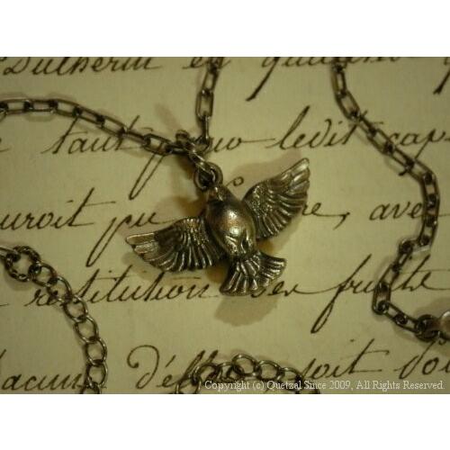 シルバー 　ケツァールデザイン ペンダント ケツァール ペンダントトップ メンズ ブランド シルバー ピース