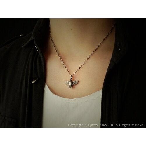 ケツァール ペンダントトップ メンズ ブランド シルバー ピース