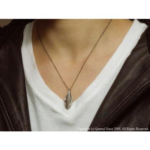 シルバー925 buzzurl ペンダント ケツァール ペンダントトップ メンズ ブランド シルバー フェザー