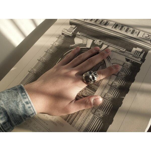 ケツァール リング メンズ ブランド 指輪 シルバー タナトスリング