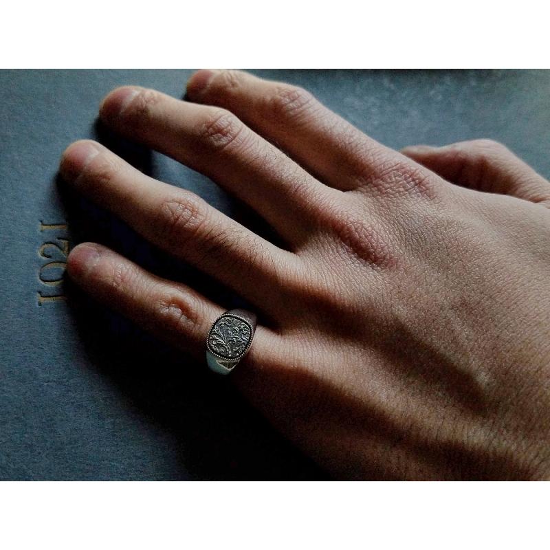 アクセサリー  ORDER scroll ring silver928 ROYAL ORDER scroll ring silver928 - メルカリ