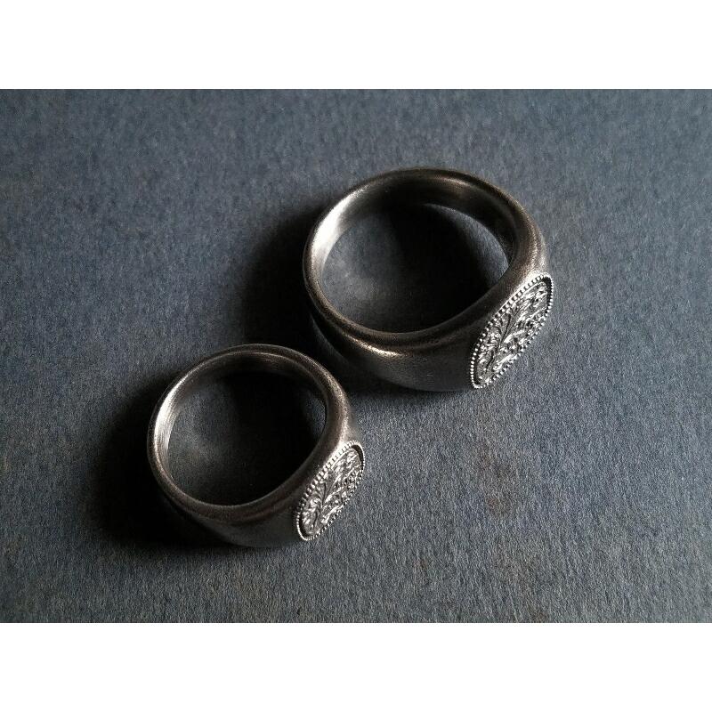 Quetzal スクロールシグネットリング リング 7号〜17号 ブランド