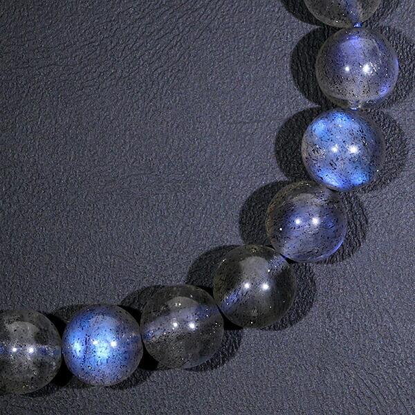 高品質】ラブラドライト 8mm 高品質【透明感】【強シラー】天然石