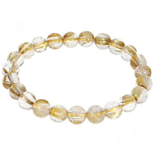 綺麗な大玉天然クリアータイチンゴールドルチルクォーツブレスレットパワーストーン 楽天市場】5Aランク 最強な金運石 ルチルクォーツ