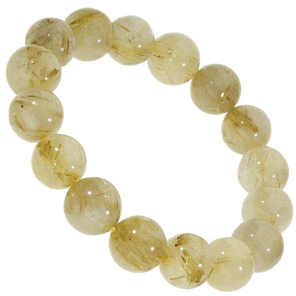 天然ゴールデンルチルクォーツ ブレスレット 12mm 楽天市場】ゴールドルチルクォーツ ブレスレット 12.5mm 19cm
