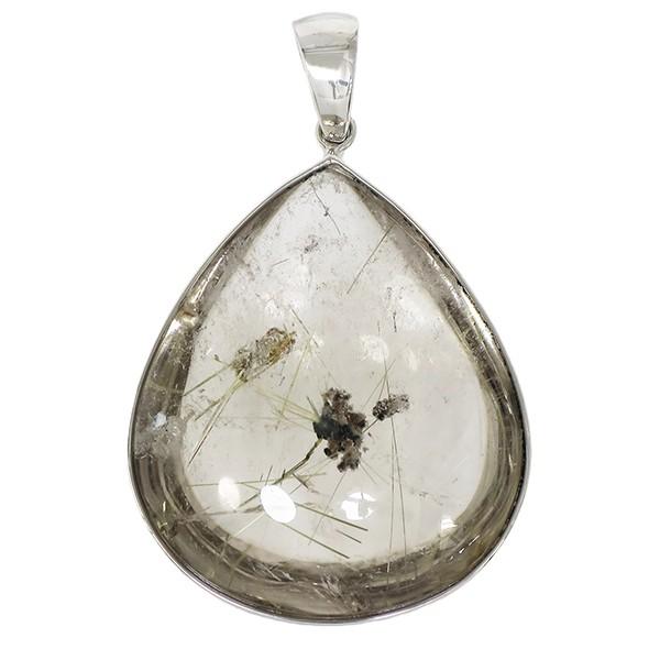 ⭐︎【天然】ゴールド ルチル クオーツ ペンダントトップ k18 16mm ⭐︎【天然】タイチンルチルクオーツ ペンダントトップ k18