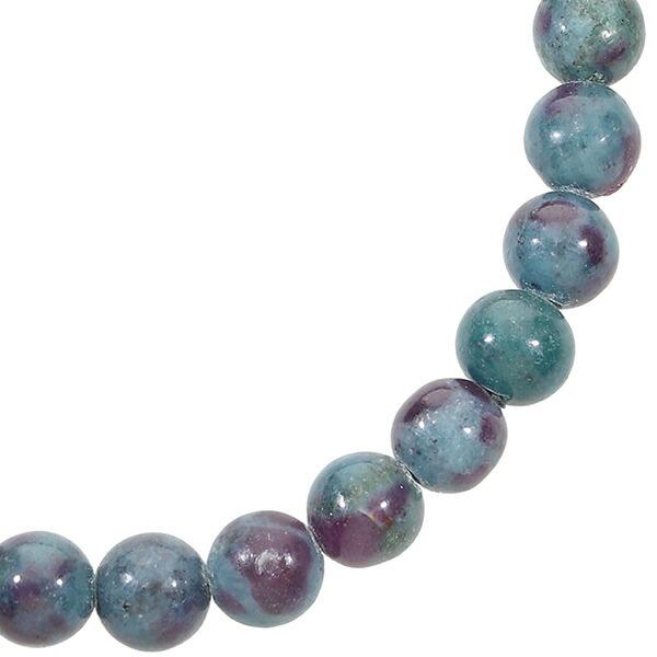 ルビー イン カイヤナイト タンザニア産 ブレスレット 7.4mm