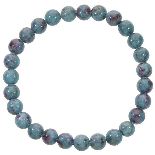 ルビー イン カイヤナイト タンザニア産 ブレスレット 7.5mm