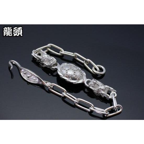 龍頭 霰亀甲×小龍 ブレスレット レディース シルバー シルバーブレスレット レディースブレスレット シルバー950 女性 彼女 伝統技法 ギフト 人気 爆買_2
