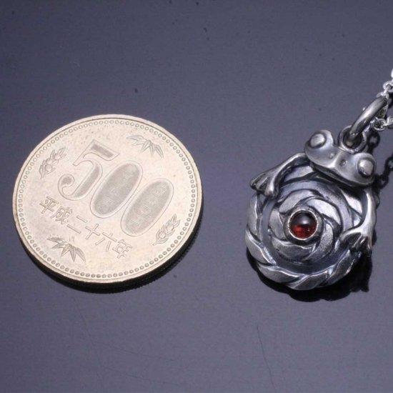 龍頭 蛙×ツイスト ネックレス チェーン付き ペンダント メンズ シルバー シルバーネックレス メンズネックレス カエル 天然石 シルバー950 男性 彼氏 |  | 08