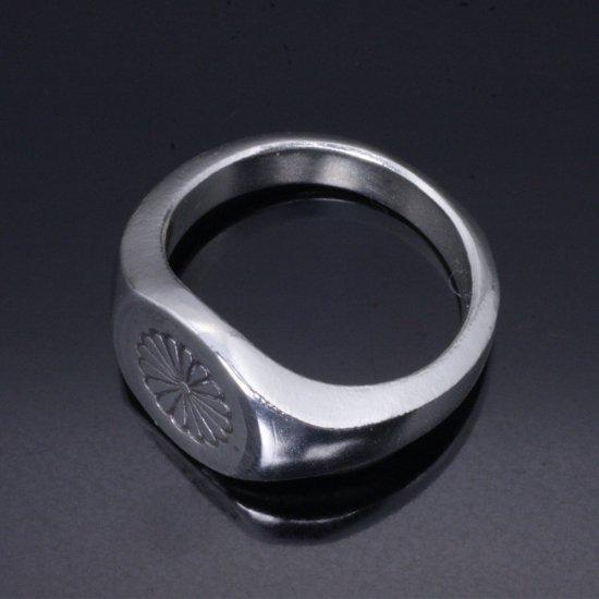 龍頭 菊 印台 リング 10〜27号 指輪 花 メンズ シルバー シルバーリング メンズリング シルバー950 男性 彼氏 伝統技法 ギフト 人気 おしゃれ |  | 02