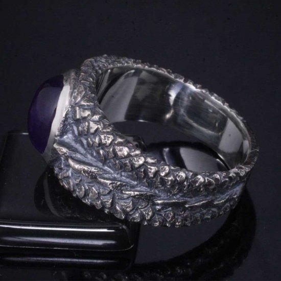 龍頭 龍鱗 リング アメシスト 15〜21号 指輪 竜 ドラゴン メンズ シルバー シルバーリング メンズリング シルバー950 男性 彼氏 伝統技法 ギフト 人気 |  | 04