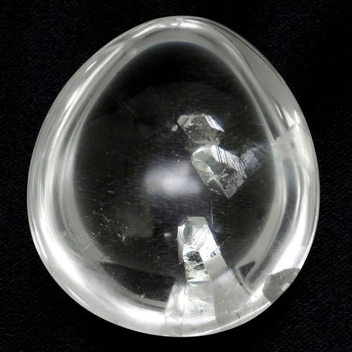 水晶 タンブル 天然 貫入水晶 約23.1ｇ 天然石 パワーストーン クォーツ 誕生石 4月 原石 プレゼント 爆買