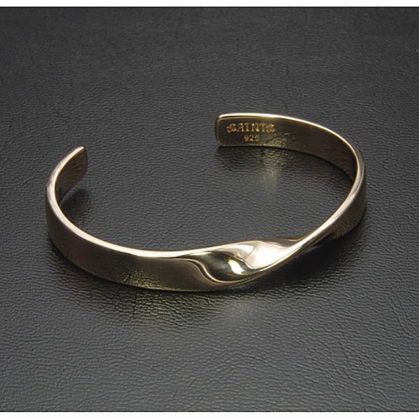 SAINTS（セインツ） バングル ツイスト シルバーアクセサリー 銀