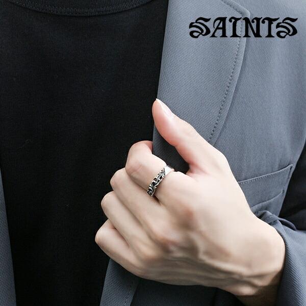 SAINTS（セインツ） リング 指輪 メンズ アラベスク シェル 9-23号
