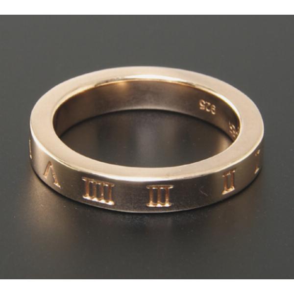 SAINTS セインツ ペアリング時空 ローマ数字 シルバー ブランド お揃い カップル ペアルック 指輪 | SAINTS | 06