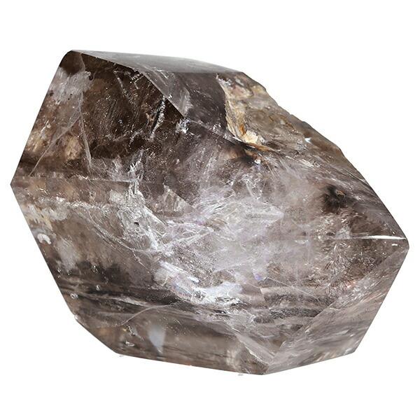 エレスチャル クォーツ 天然水晶 ポイント 原石 214g ブラジル 産