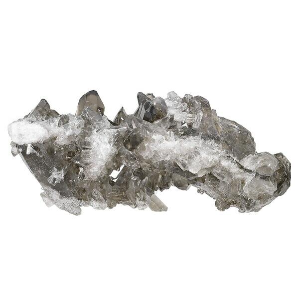 スモーキークォーツ 原石 クラスター ブラジル産 約140g 天然石