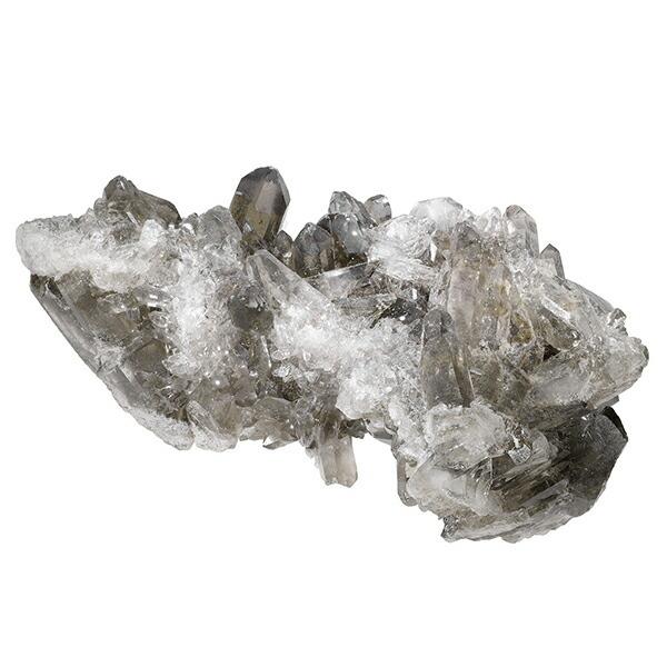 スモーキークォーツ 原石 クラスター ブラジル産 約140g 天然石