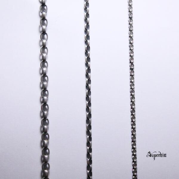 Superbia チェーン3 シルバーチェーン シルバー925 チェーン ロールチェーン メンズ スペルヴィア ブランド ロココ美術 バロック Spb Ch003 新宿銀の蔵 年中無休 一部即日発送 通販 Yahoo ショッピング