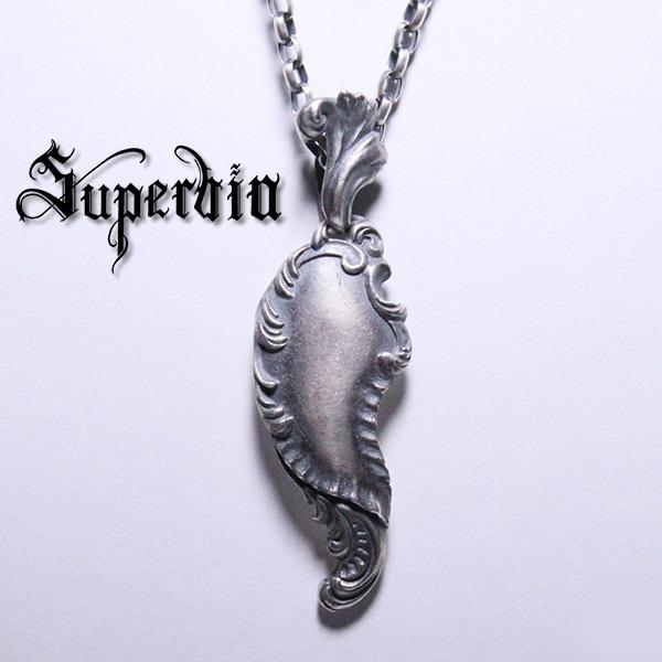 新作続 Superbia ロココ ペンダントトップ1 チェーンなし シルバーペンダント シルバー925 トップ ペンダント ネックレス スペルヴィア Gestoci Ci