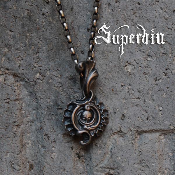 Superbia 安息 ペンダントトップ3 チェーンなし シルバーペンダント シルバー925 トップ ペンダント ネックレス メンズ スペルヴィア ストア