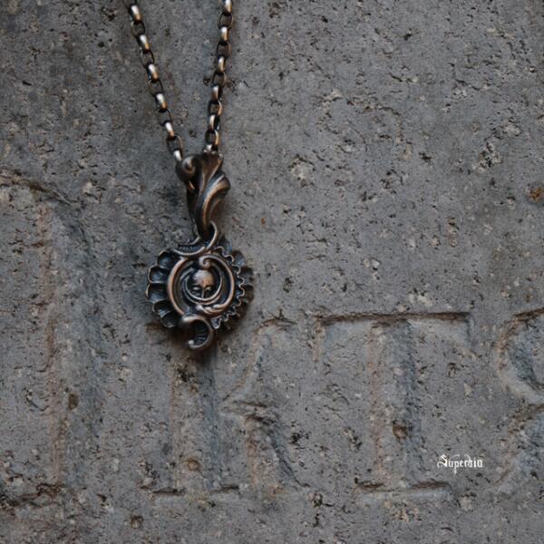 Superbia “安息”ペンダントトップ3 チェーンなし シルバーペンダント