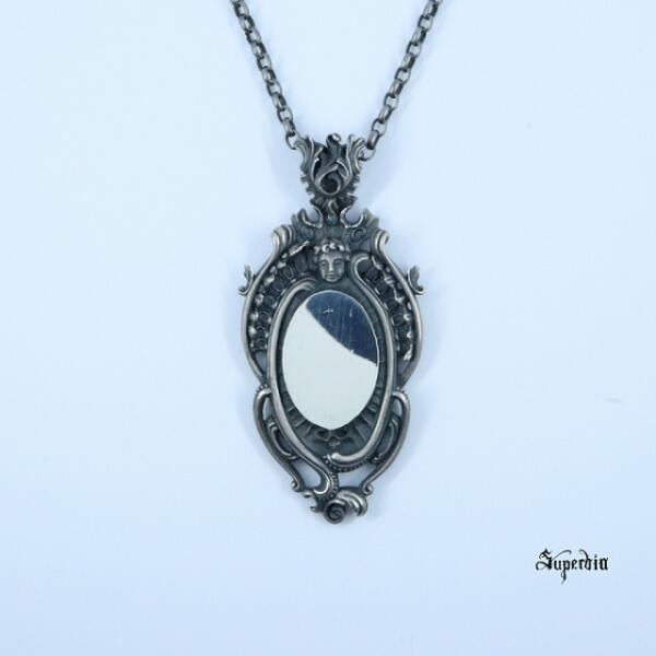 Superbia “フェイタルミラー”ペンダントトップ3 チェーンなし シルバー