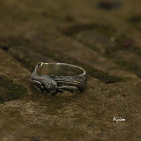 Superbia “スクルプトゥーラ”リング 5号〜27号 Rococo シルバーリング