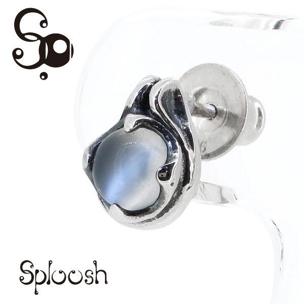 SPLOOSH. スプルーシュ ピアス メンズ ブランド 片耳 シルバー ムーン