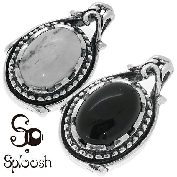 スプルーシュ ペンダントトップ メンズ ブランド シルバー T-84 オニキス マグネサイト チェーンなし シルバー925 Sploosh 人気