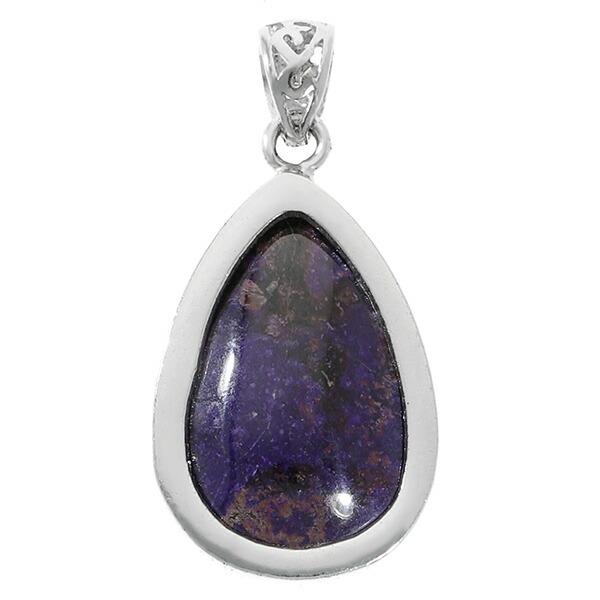 スギライト　シルバーペンダントトップ スギライト シルバー ペンダントトップ 雫 天然石