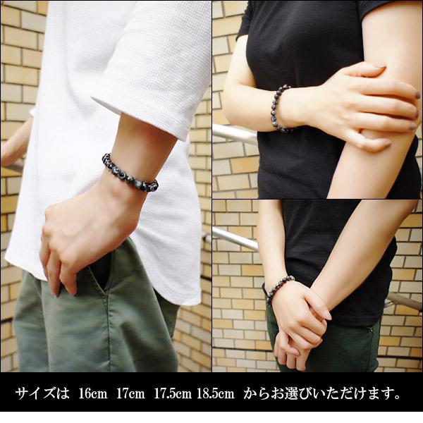 天眼石 ブレスレット 高品質 8mm 16-18.5cm アイアゲート 天然石