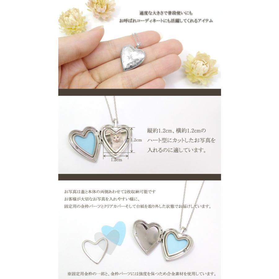 4°C ダイアモンド　ハート　シルバー　ネックレス　刻印あり 4℃ ネックレス 7月誕生日石 ルビー ダイヤモンド ハート 華やか