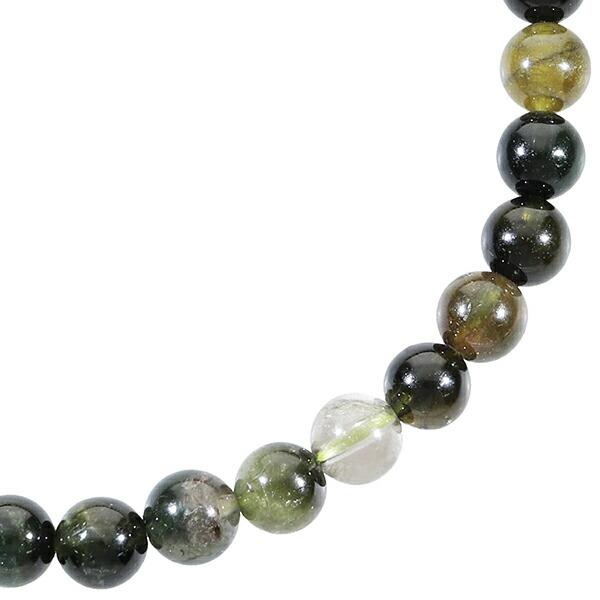 グリーントルマリン ブレスレット 5.5mm 16.5cm〜17.5cm S〜L サイズ