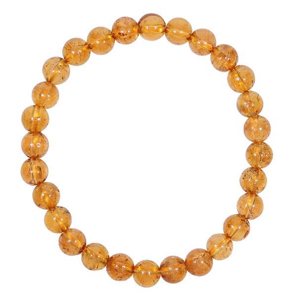 インペリアルトパーズ ブレスレット 6.6mm 17cm レディースM サイズ