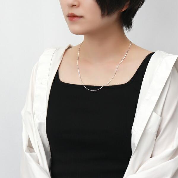 シルバーチェーン 925 ネックレスチェーンのみ ベネチアン