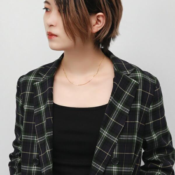 ゴールドカラー ベネチアンチェーン 幅約0.9mm 最長45cm