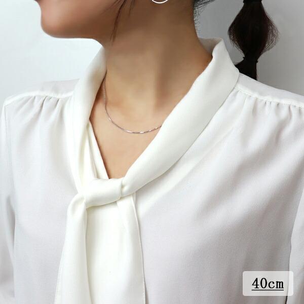 シルバーチェーン 925 ネックレスチェーンのみ ベネチアン