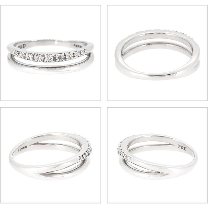 ピンキー&ダイアン　指輪　リング　ダイヤ PINKY&DIANNE ピンキーアンドダイアン 指輪 レディース ダブル