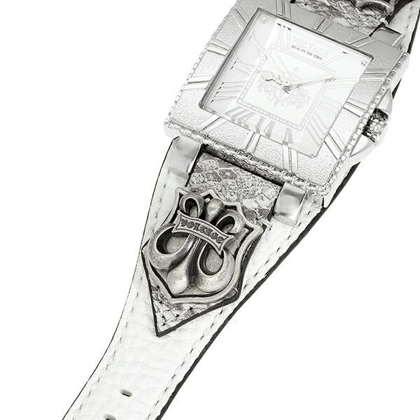 VOLTAGE ヴォルテージ BRAVE 4 ホワイト 腕時計 メンズ ブランド 時計 腕 日本製 シチズン 革ベルト ベルト 革 スクエア 四角 ローマ数字｜ginnokura｜06